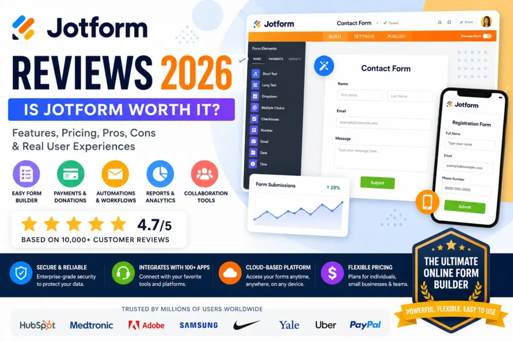 Jotform Reviews 2026