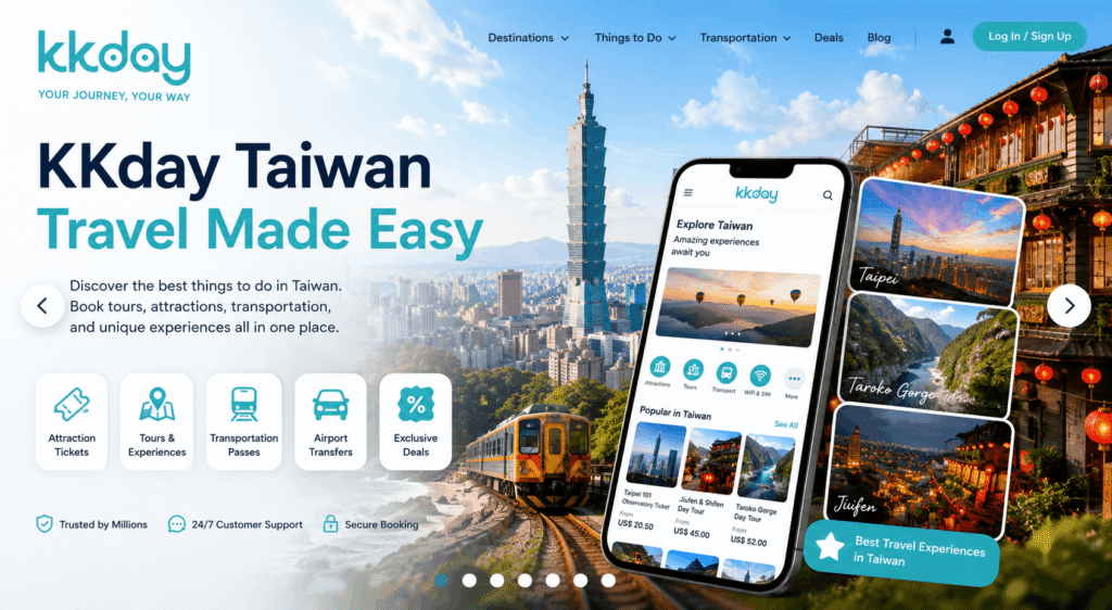 KKday Taiwan Review 2026