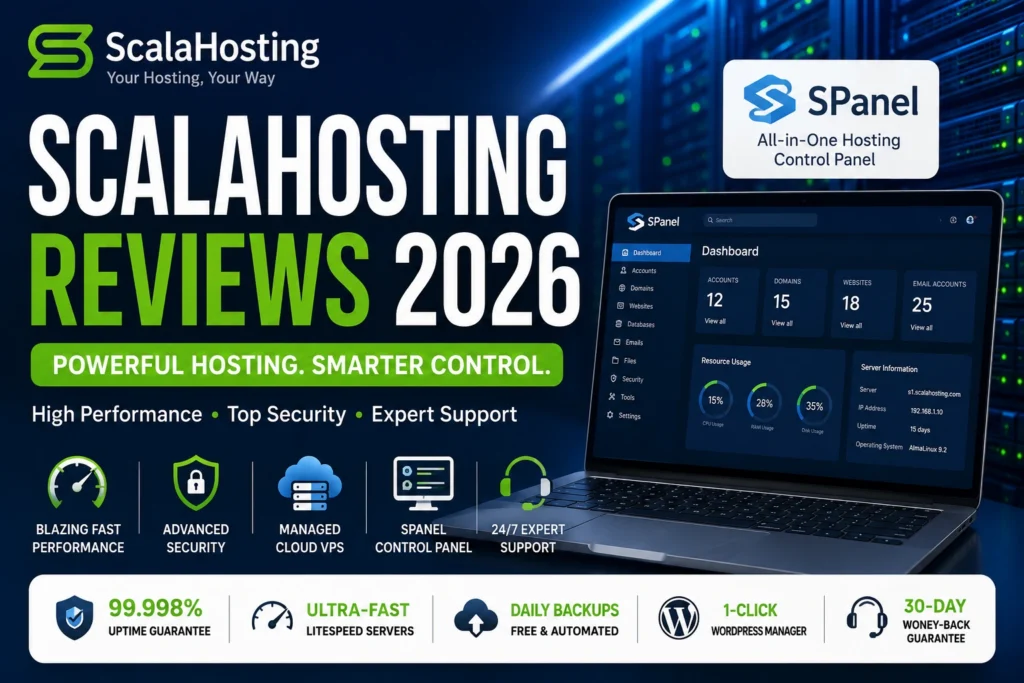 ScalaHosting Reviews 2026